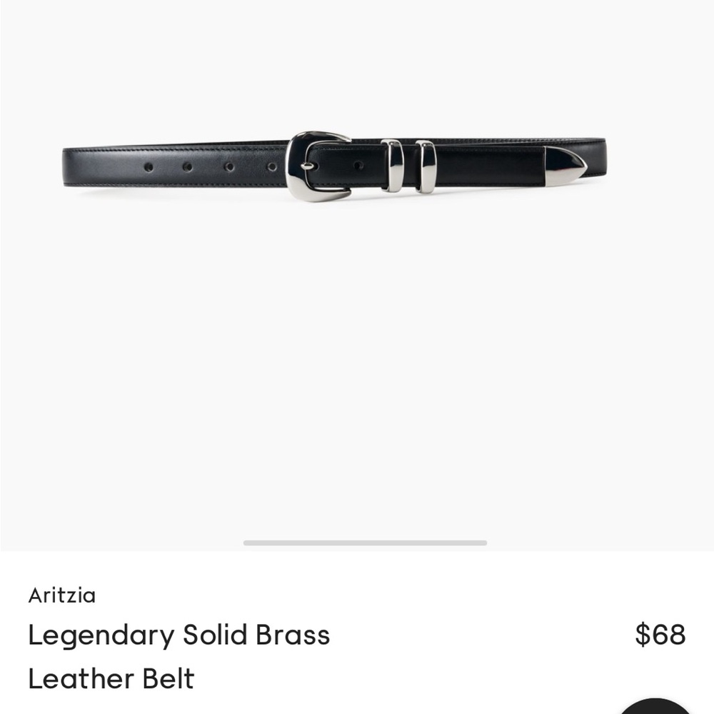 Brand new Aritzia belt
